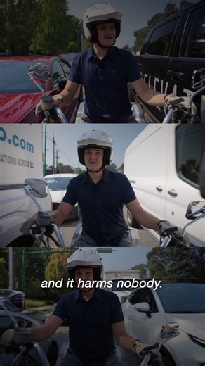 North Americans on average spend ~1 hour each day driving to and from work, with an average of 260 work days per year. Extrapolated over a 35 year career that equates to over a year of your life spent in traffic just getting to work! Thankfully there is a faster way. Commute on two wheels and filter right on through the gridlock. However, unfortunately for Canadians and most Americans, we are legally required to sit in a column of stopped traffic, all the while looking down the gap between the l