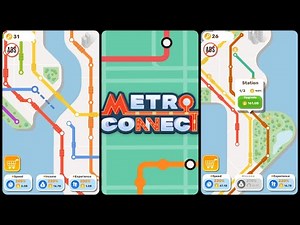 Metro Connect - Train Control Gameplay Video for Android Mobile