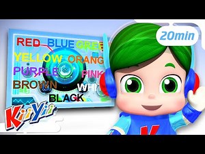 Colors And Objects Song + More | Best of KiiYii Songs | ABC and 123 | Nursery Rhymes & Kids Songs
