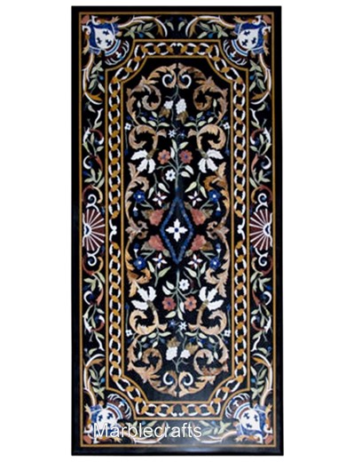 Exquisite Marble Dining Table for Patio | Handcrafted Marquetry Art Inlay Sofa Center Table | Royal Look Marble Reception & Restaurant Table - Etsy