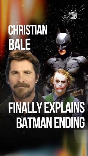 Christian Bale FINALLY Explains 'Dark Knight Rises' Ending: 'No, It Was Not a Dream!' 😳🦇