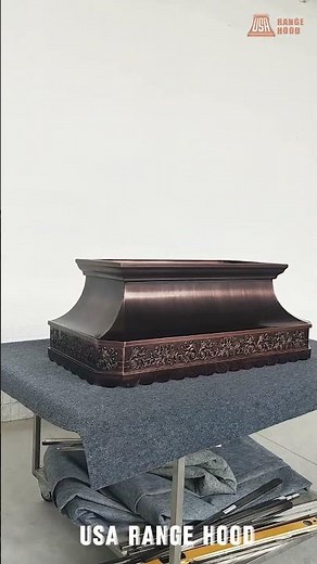 Stunning Antique Copper Kitchen Hood for Quiet Luxury Vibes #kitcheninspiration