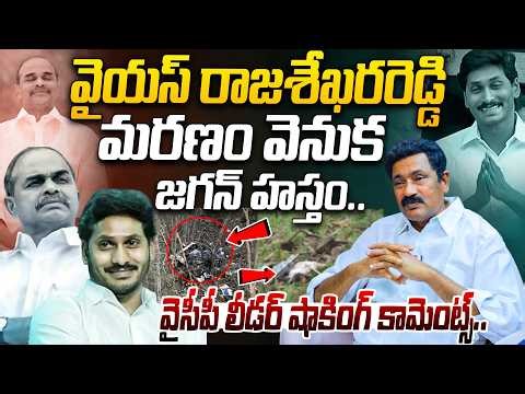 YCP Leader Madhusudhan Reddy Shocking Commnets On YS Rajasekhara Reddy Death | YS Jagan