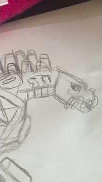 Me drawing mechaGodzilla 2021 pt2