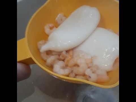 Gefrorene Calamari Tuben zubereiten