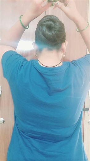 ऊन से बनी फ्लावर hack hairstyle #hairstyle #hair #hairstyle #shortsfeed #trendingshorts #shorts