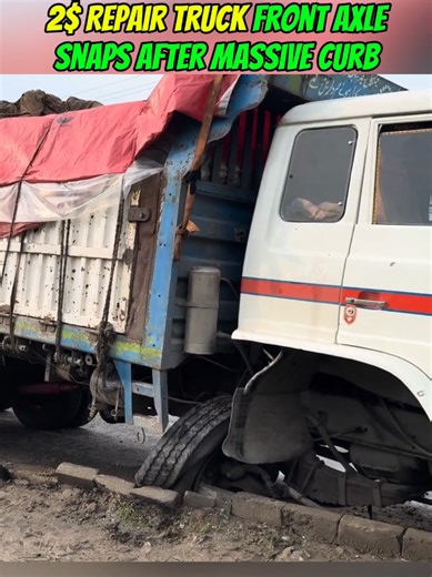 #repair #truck #front #axle #snap #after #massive #curb #handrepair #prepandrepair #amazing #process #restoration #handmade