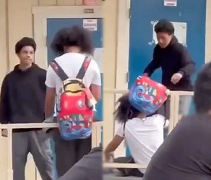 Out Cold: High School Student Gets His Sh*t Rocked By Another Student For Talking Reckless On Social Media!