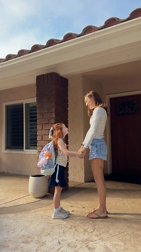 68K views · 269 reactions | first day of first grade → first day of second grade 﫶 one year of growth for both of us. #transformation | Rachelle and Justin | Facebook