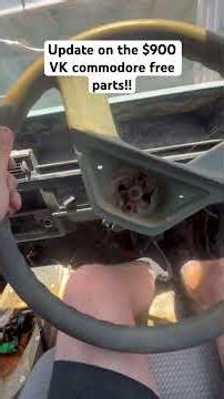 Update on the $900 VK commodore free parts!!