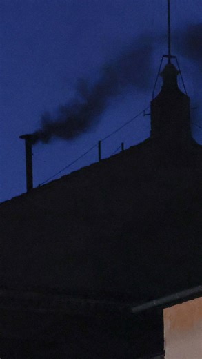 Black smoke appeared from a chimney atop the Sistine Chapel at the Vatican on May 7, signaling that the 133 Catholic cardinals meeting in a secret conclave failed to elect a new pope on their first ballot. 🔗 Follow for live updates at our link in bio. #Conclave #PopeFrancis #Smoke #VaticanCity #SistineChapel #Vote | Reuters