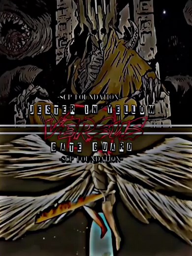 jester in yellow vs gate guard#guard#scpfound#foundation#securecontimrnyproject#scp001#eldergods#jesterinyrllow