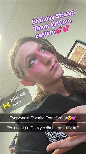 Everyone's Favorite Transformer💕 *folds into a Chevy Colbalt* #Birthday #transrightsarehumanrights