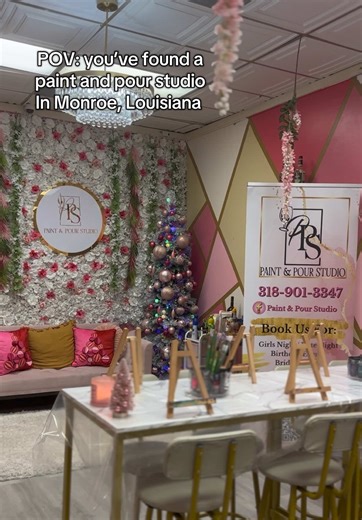 Discover the Best Paint & Pour Studio in Monroe, LA