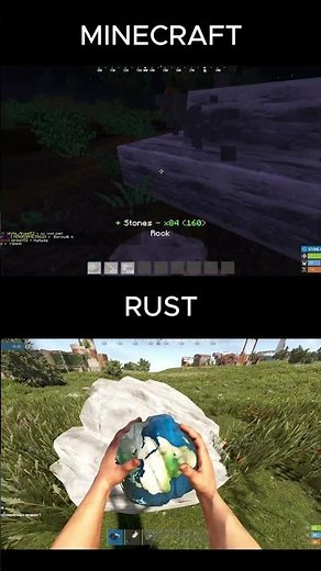 RUST VS MINECRAFT