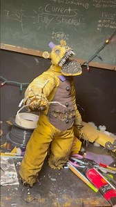 CORRUPTED GOLDEN FREDDY PUPPET PART:2 #fnaf#art#artist#j.w# #fivenightsatfreddysfanart#animatronic