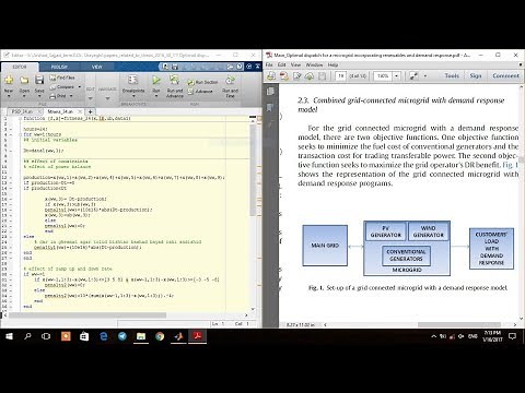 Optimal dispatch for a microgrid incorporating renewables and demand response Matlab Code
