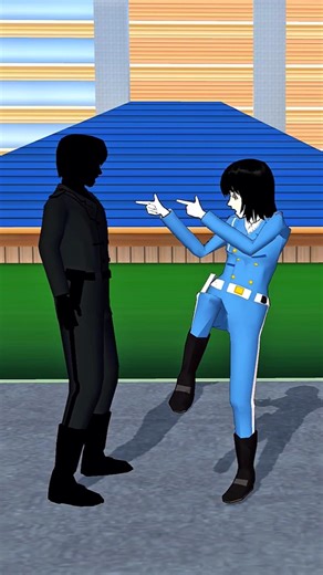 BLACK vs PINK_ Yuta Mio_s FUNNY Challenge🤣💖🖤 _shorts _sakuraschoolsimulator _viral _tiktok _funny