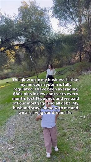 I have one assistant Emily who helps me run the behind the scenes of my business and manages my community. It’s very simple around here and that’s something I do NOT talk about enough. I have never in my life been more regulated in my nervous system and healthy because of the changes I made. I was hitting 150k and 200k organic months in business, cash colllected and it was exhausting me. The way in which I was growing was great but not sustainable unless you wanted to bring in a team. I personal