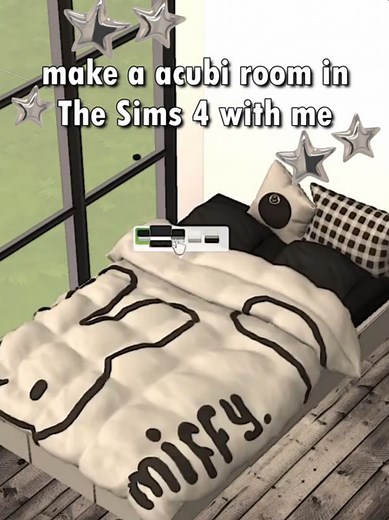 🖤 Acubi room in The Sims 4 ✨ aesthetic build with cc 🎀 #thesims4 #simstok #sims4cc #sims4mods #sims4modsandcc #sims4builds #speedbuild #acubi #acubifashion