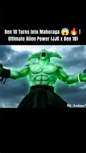 Ben 10 Turns Into MahoragaUltimate | 😱🔥 Alien Power (JJK x Ben 10)#Ben10 #Mahoraga #Jjk #vilgax