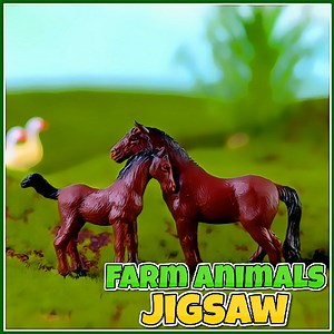 Farm Animals Jigsaw: Play Farm Animals Jigsaw online for free now.