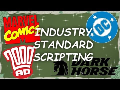 Writing an Industry Standard Comic Script | the basics