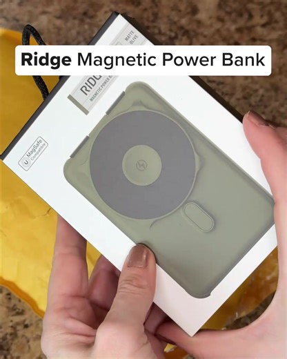 The Ridge Power Bank is back in stock. Lightning, USB-C, wireless—every way you need to charge, built into one premium power bank. | The Ridge