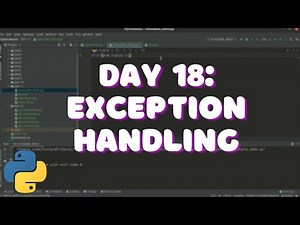 Day 18: Exception Handling in Python