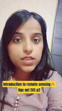 What is remote sensing ??? 😳 | UGC NET EVS shorts | Environmental sciences | Studywithyukta