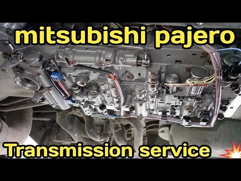 Mitsubishi Pajero Automatic Transmission Filter Service