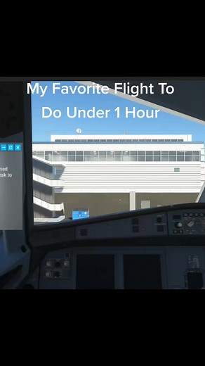 My Favorite Flight To Do Under 1 Hour | Try Guessing Where I Took Off And Landed #fyp #gaming #landing #takeoff #msfs #viral