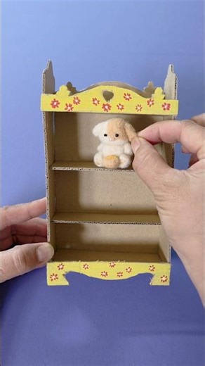 DIY Cardboard Doll Furniture Making Tutorial #반바지 #cardboard #shorts