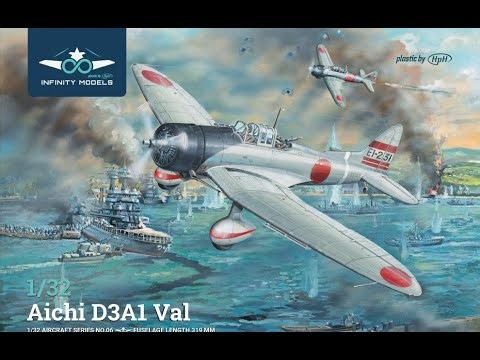 In box review:- Infinity 1/32 Aichi D3A1 Val