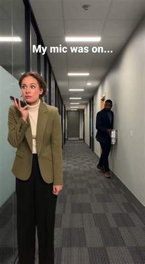 She Forgot Her Mic Was On… 😬 | Office CCTV