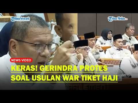 NADA TINGGI DPR Protes Soal Wacana War Tiket Haji : Mengubur Mimpi Orang Biasa Naik Haji