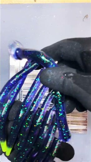 Custom Bait Making: New Mold, New Color “Molten Junebug”