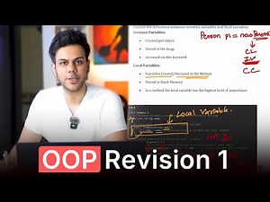Stop Failing OOP Questions in QA Interviews | OOP Revision Lec 1 🔥