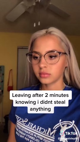 Why do I feel scared that I’m gonna get caught stealing nothing? Idk