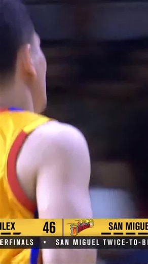 One Sports on Instagram: "PUMASOK PA ‘YON? 🤯 Kevin Alas muscles his way through San Miguel traffic and scores a hustle shot for the NLEX Road Warriors against the Beermen in the second quarter of the PBA Season 50 Philippine Cup! #PBA50 #PBA50LID"