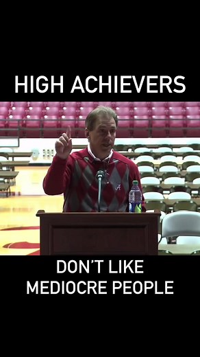 58K views · 1.1K reactions | Mediocre People Don't Like High Achievers. High Achievers Don't Like Mediocre People. The Alabama Standard. | Kalen DeBoer | Facebook