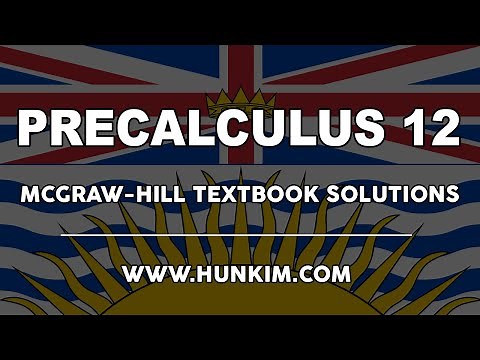 Pre-Calculus 12 (McGraw-Hill) p238 5.2 Lesson