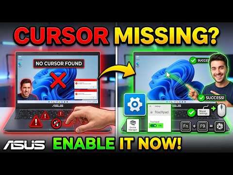 How to Enable Cursor in Asus Laptop