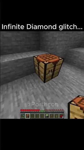 Infinite diamond glitch... #shorts