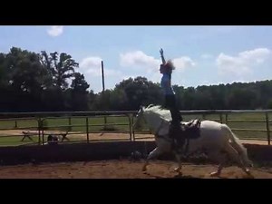 Trick riding lessons