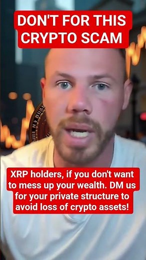 Note: don't fall this crypto scam #crypto #cryptopro #assetprotection #xrpholders