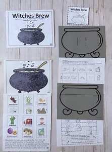 Halloween song activities- Witches Brew- Hap Palmer