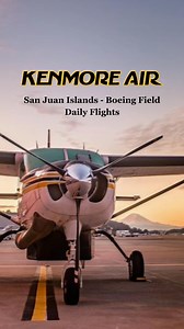 57 reactions | Enjoy a quick flight to Boeing Field from the San Juan Islands! Shuttle to SeaTac available! | Kenmore Air | Facebook