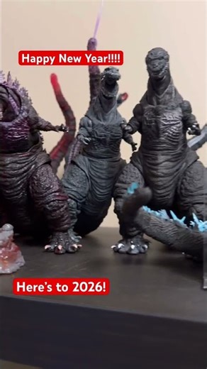 My S.H. MonsterArts collection at the start of 2026! #shmonsterarts #godzilla #kaiju #shingodzilla