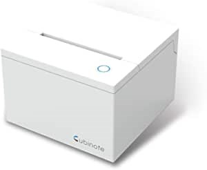 Pro Thermal Printer | Inkless Sticky Note Printer | Photo Printer | Wi-Fi and Bluetooth Mode | Compatible with iPhone and Android (White)